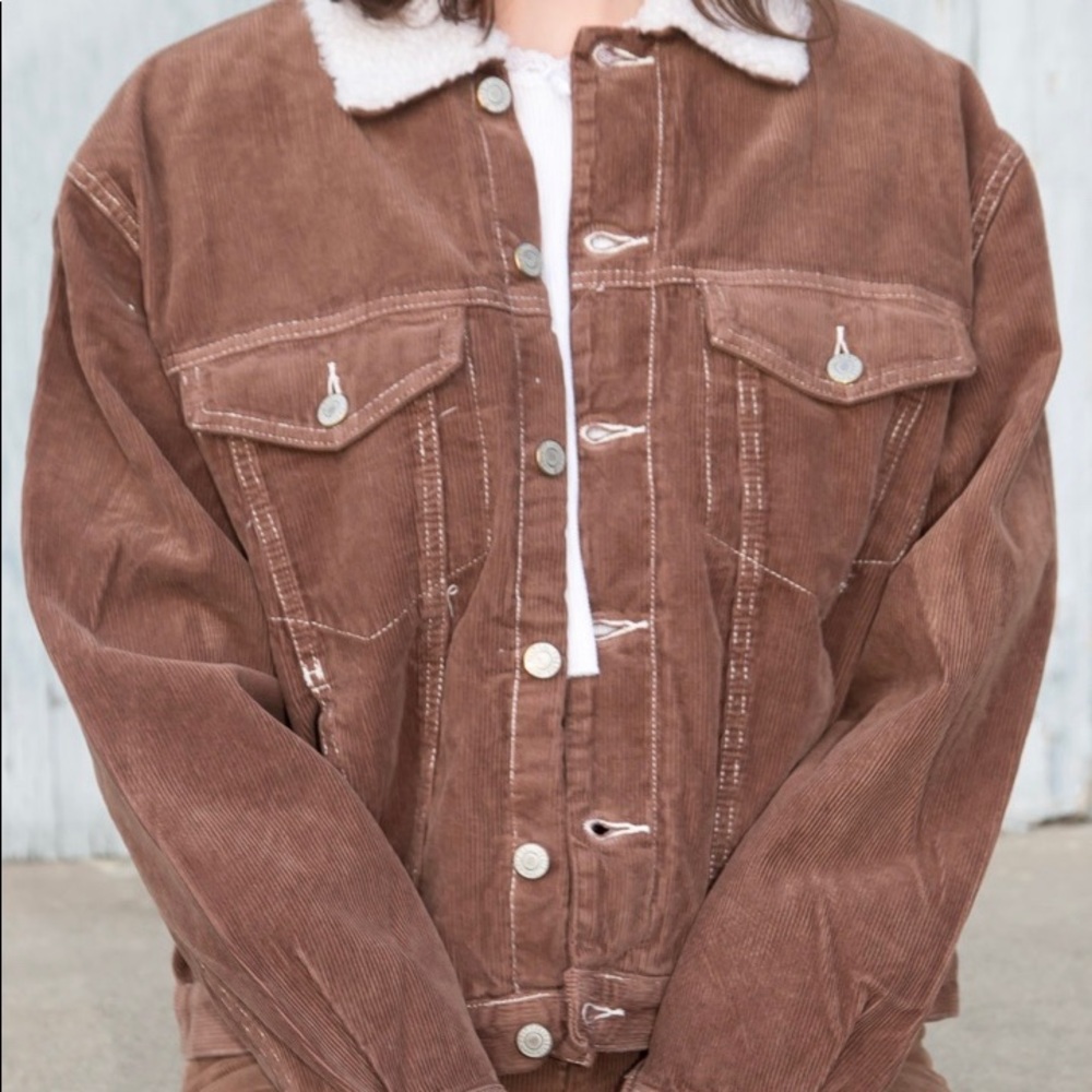 Brandy Melville Corduroy Jacket